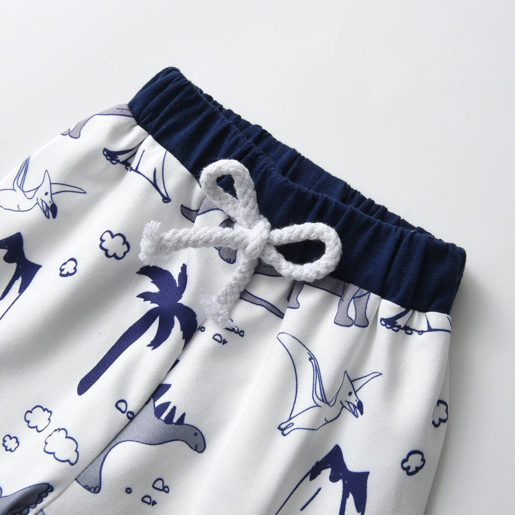 Letter Print Baby Set
