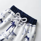 Letter Print Baby Set