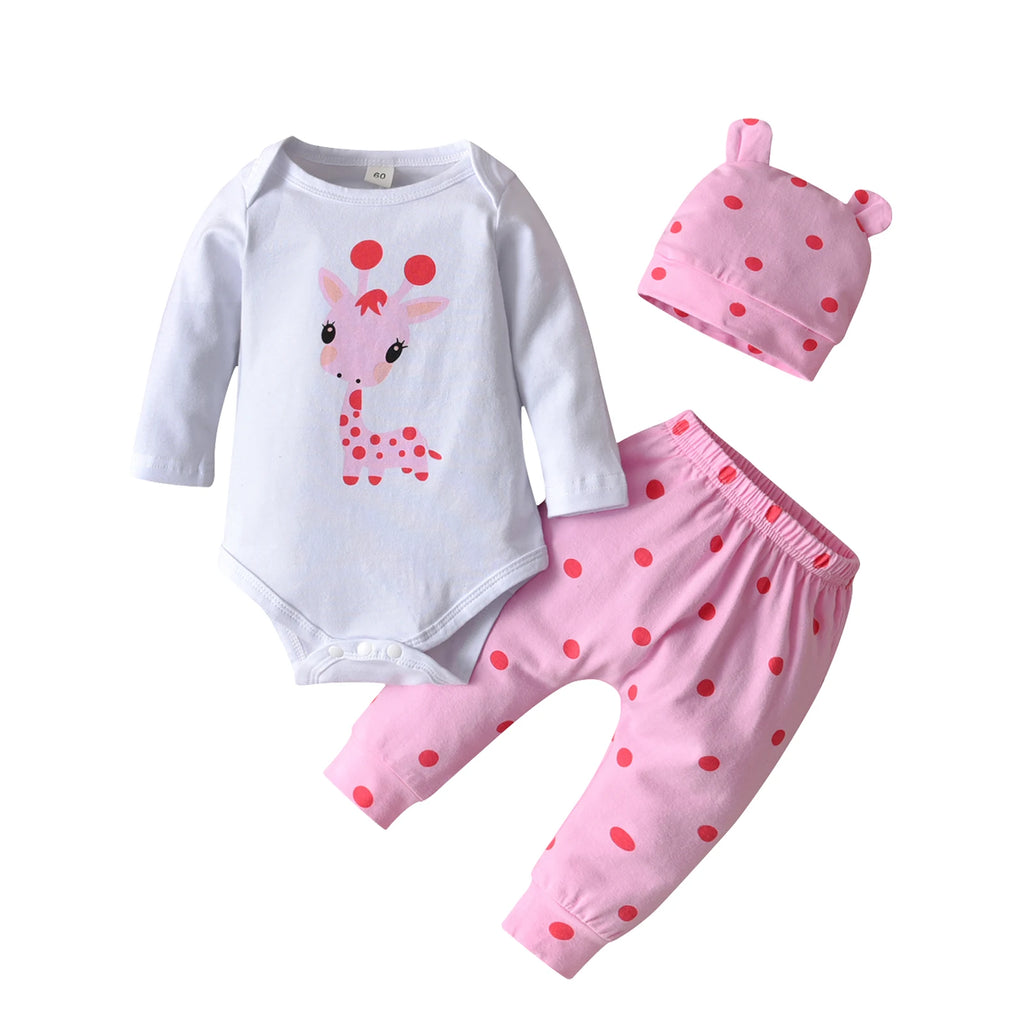 Giraffe Romper Set