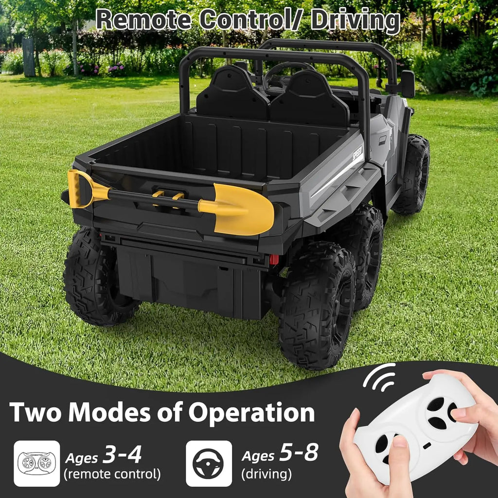 24V 2-Seater Dump Truck