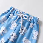 Elephant Print Baby Set