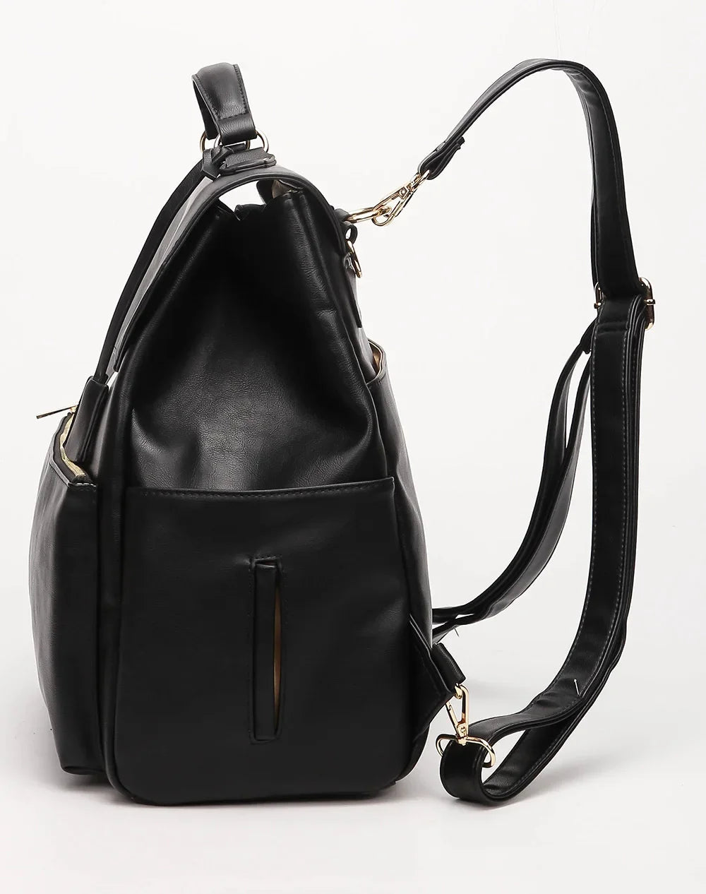 PU Leather Diaper Organizer Bag