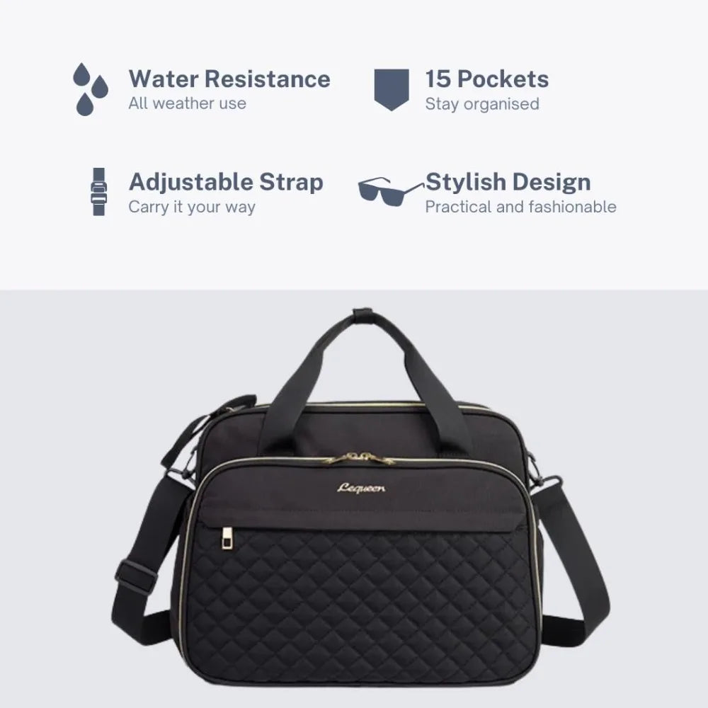 Crossbody Diaper Tote Bag