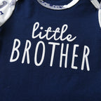 Letter Print Baby Set