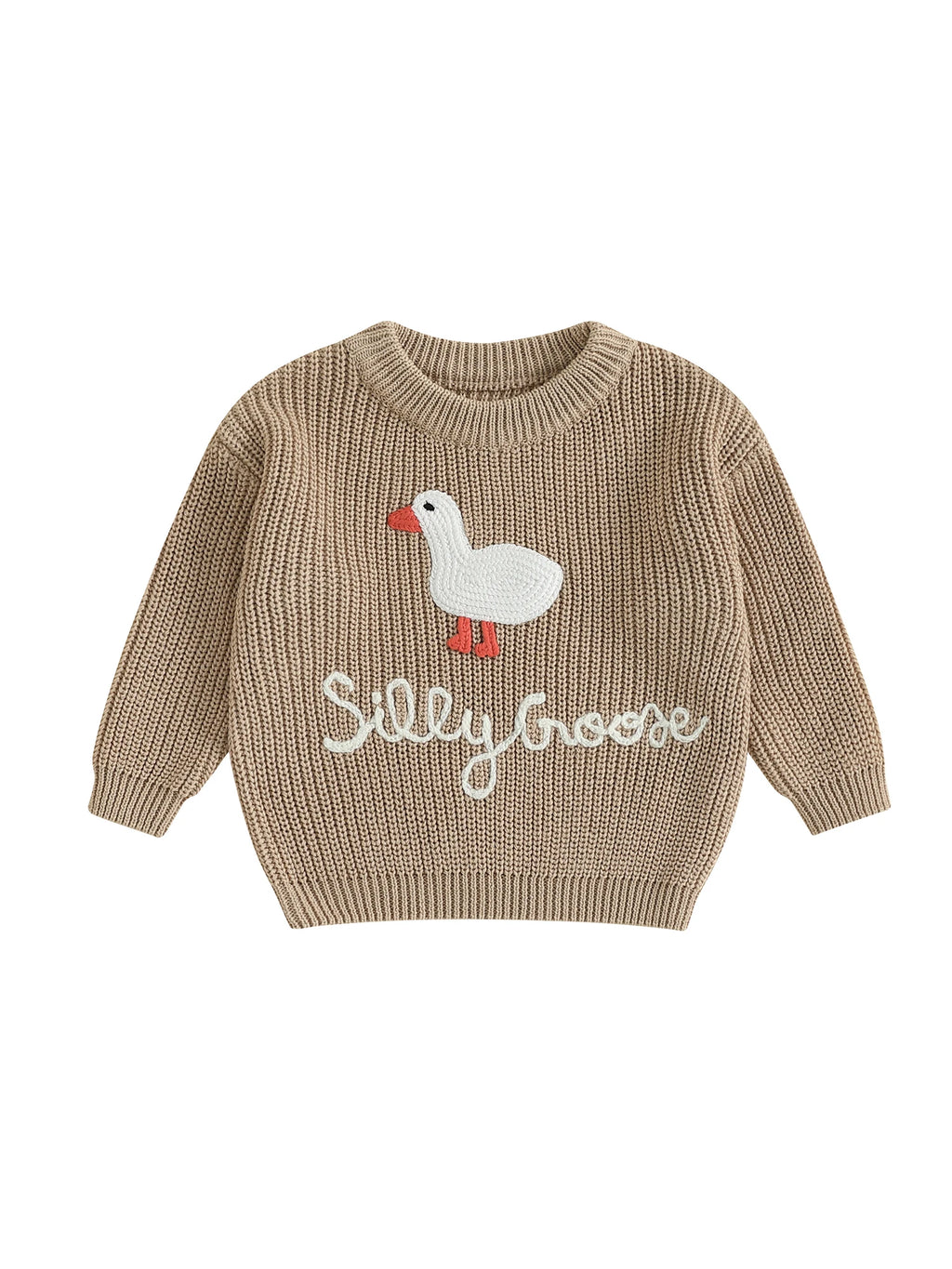 Duck Knit Baby Sweater