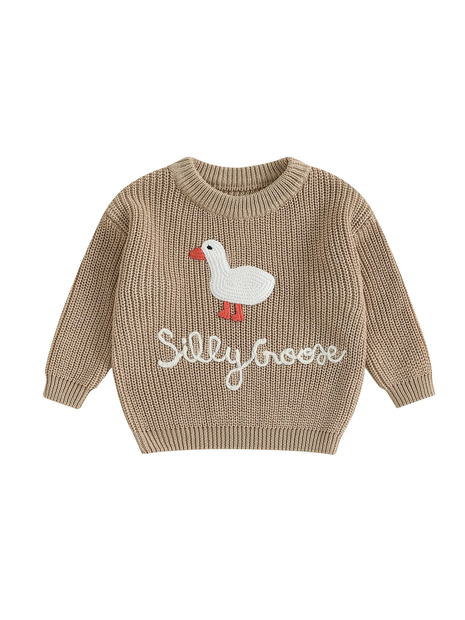 Duck Knit Baby Sweater