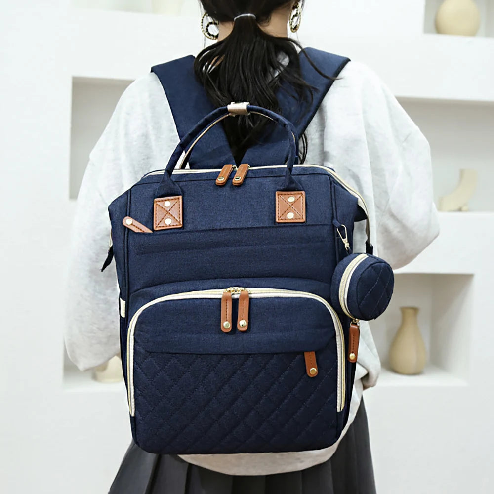 Quilted Mommy Backpack