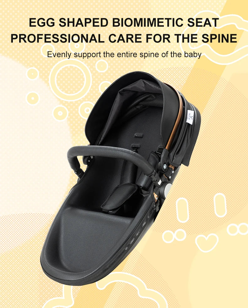 3-in-1 Convertible Baby Stroller