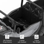 24V 2-Seater Dump Truck
