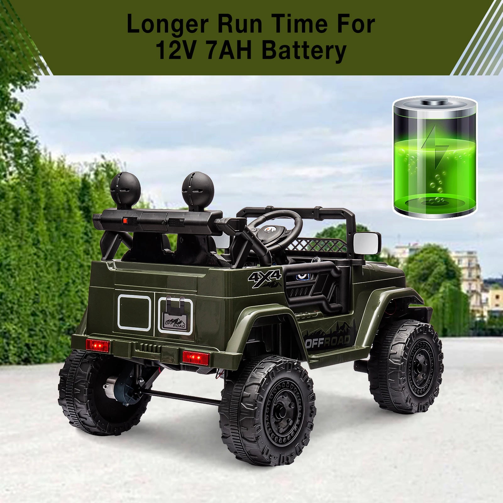 Bluetooth Ride-On Truck