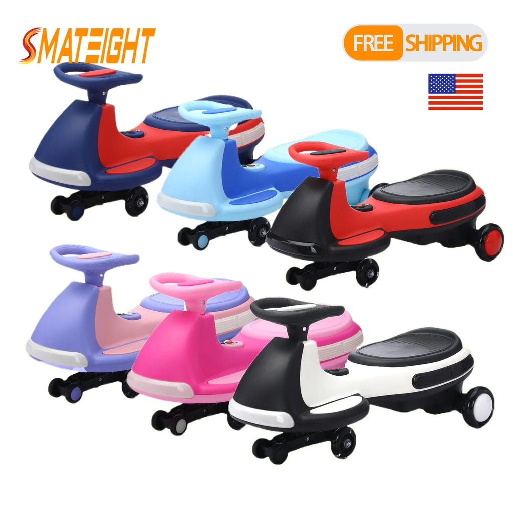 Electric Wiggle Ride-On Car