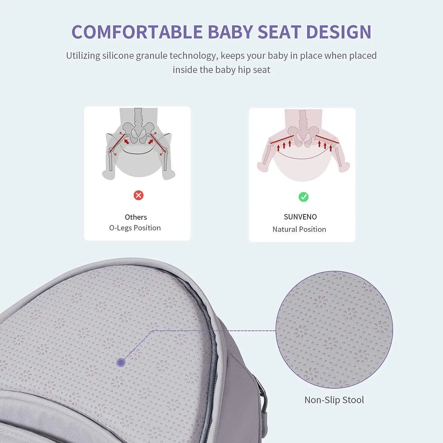 Ergonomic Baby Carrier Seat