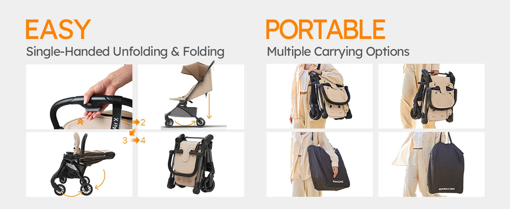 Ultra Light Travel Stroller