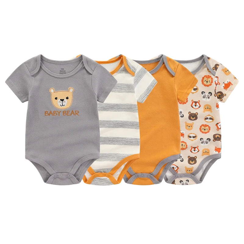 Cartoon 4pc Baby Set