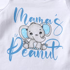 Elephant Print Baby Set