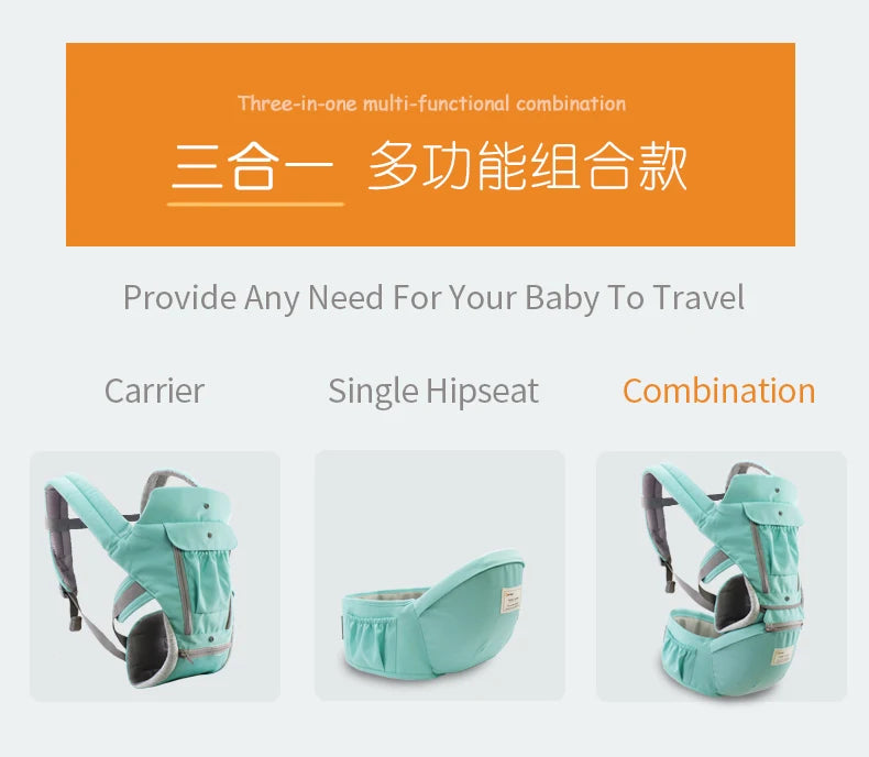 Ergonomic Hipseat Baby Carrier