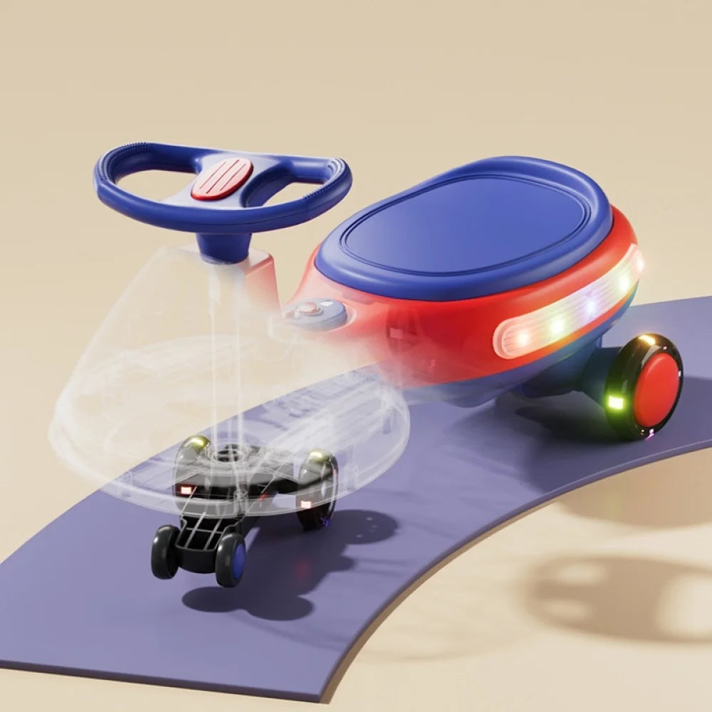 Electric Wiggle Ride-On Car