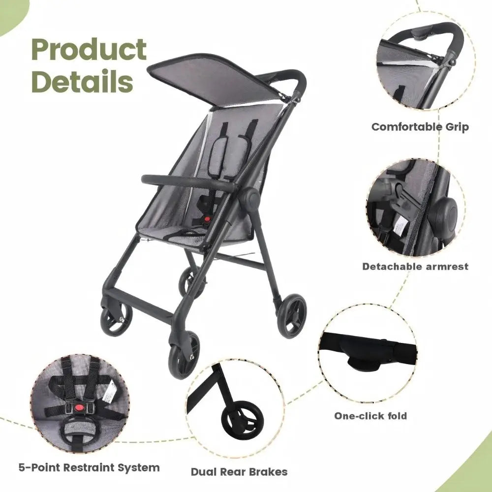 Compact Travel Baby Stroller