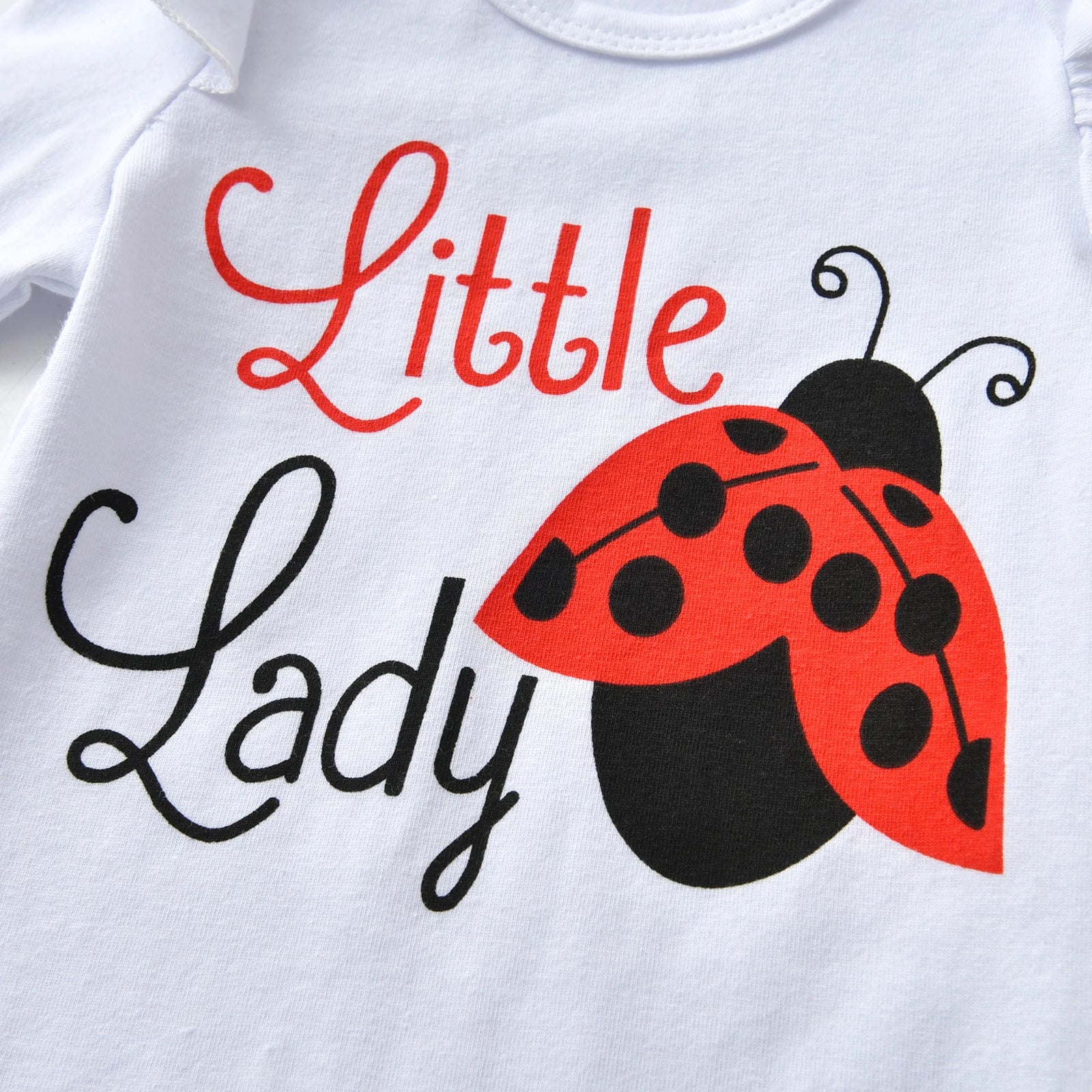 Ladybug Baby Outfit Set