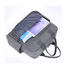 Diamond Grid Mom Shoulder Bag