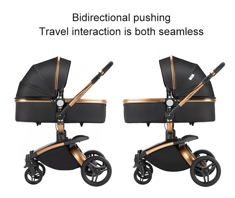 3-in-1 Convertible Baby Stroller