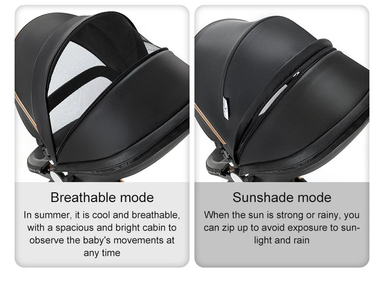 3-in-1 Convertible Baby Stroller