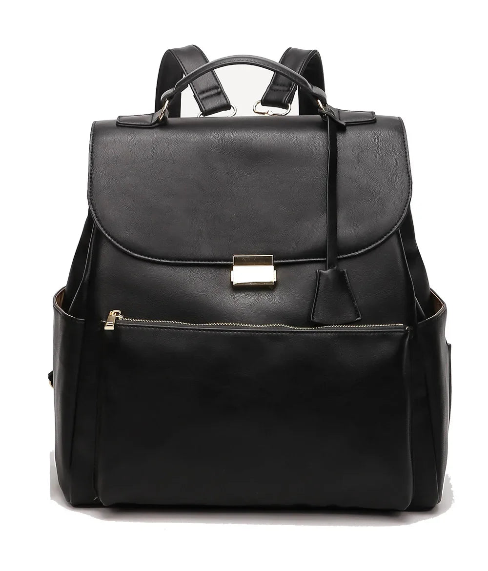 PU Leather Diaper Organizer Bag