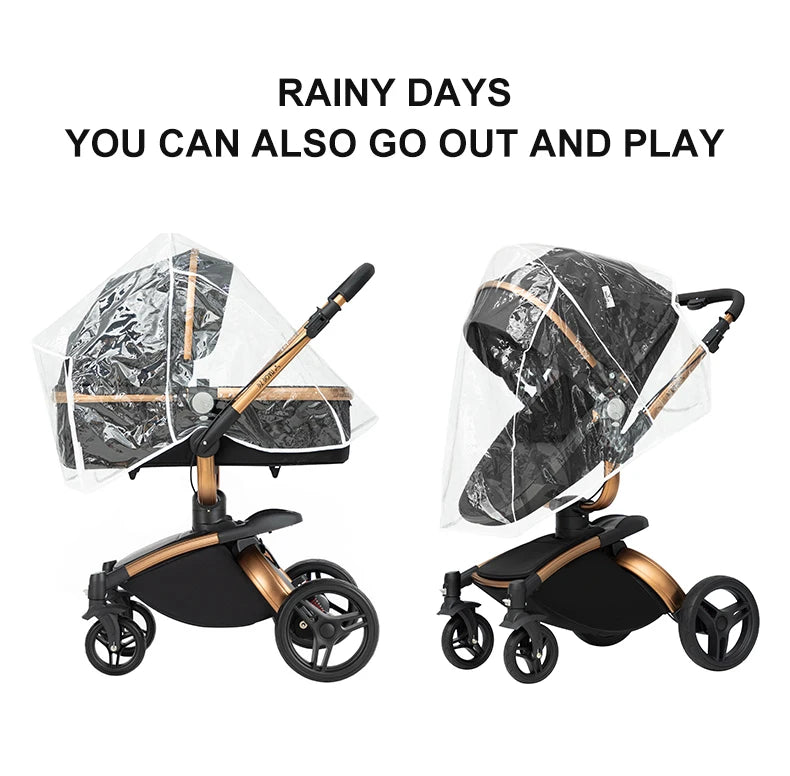 3-in-1 Convertible Baby Stroller