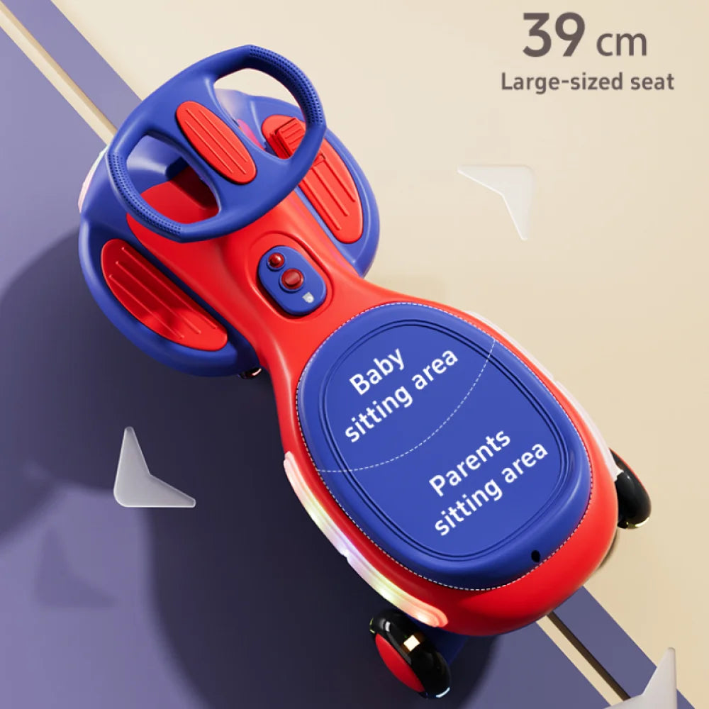 Electric Wiggle Ride-On Car