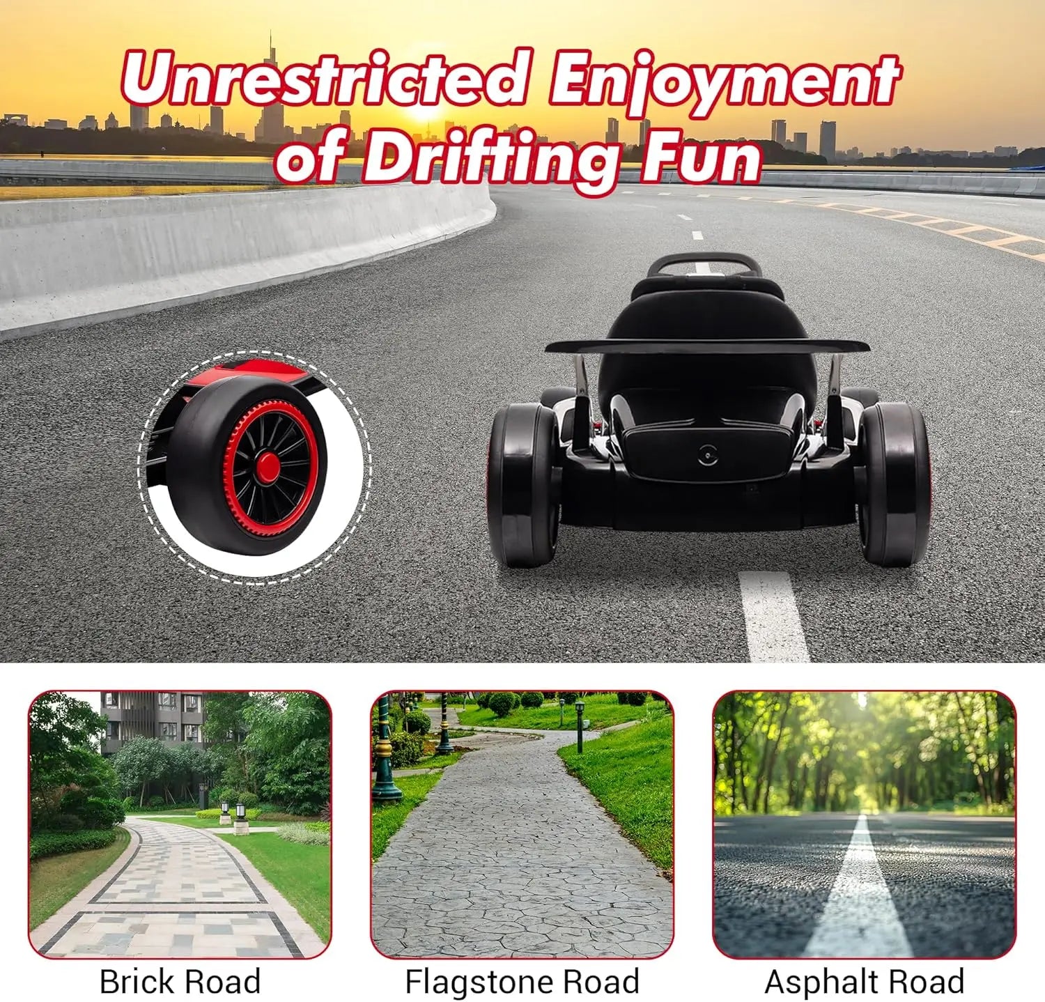 24V Kids Drift Go Kart