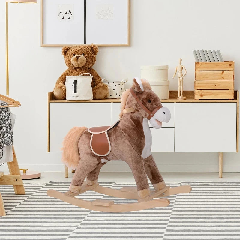 Plush Rocking Horse Toy